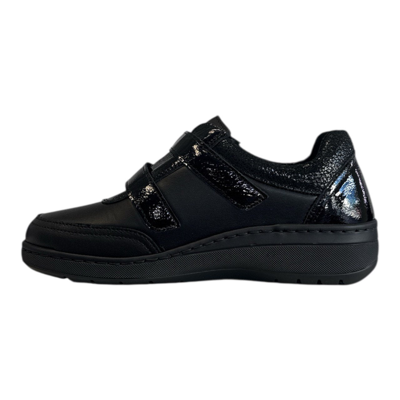 Stiledivita Sneakers elasticizzate con plantare estraibile in TECH-pur® - OLIVA 9095