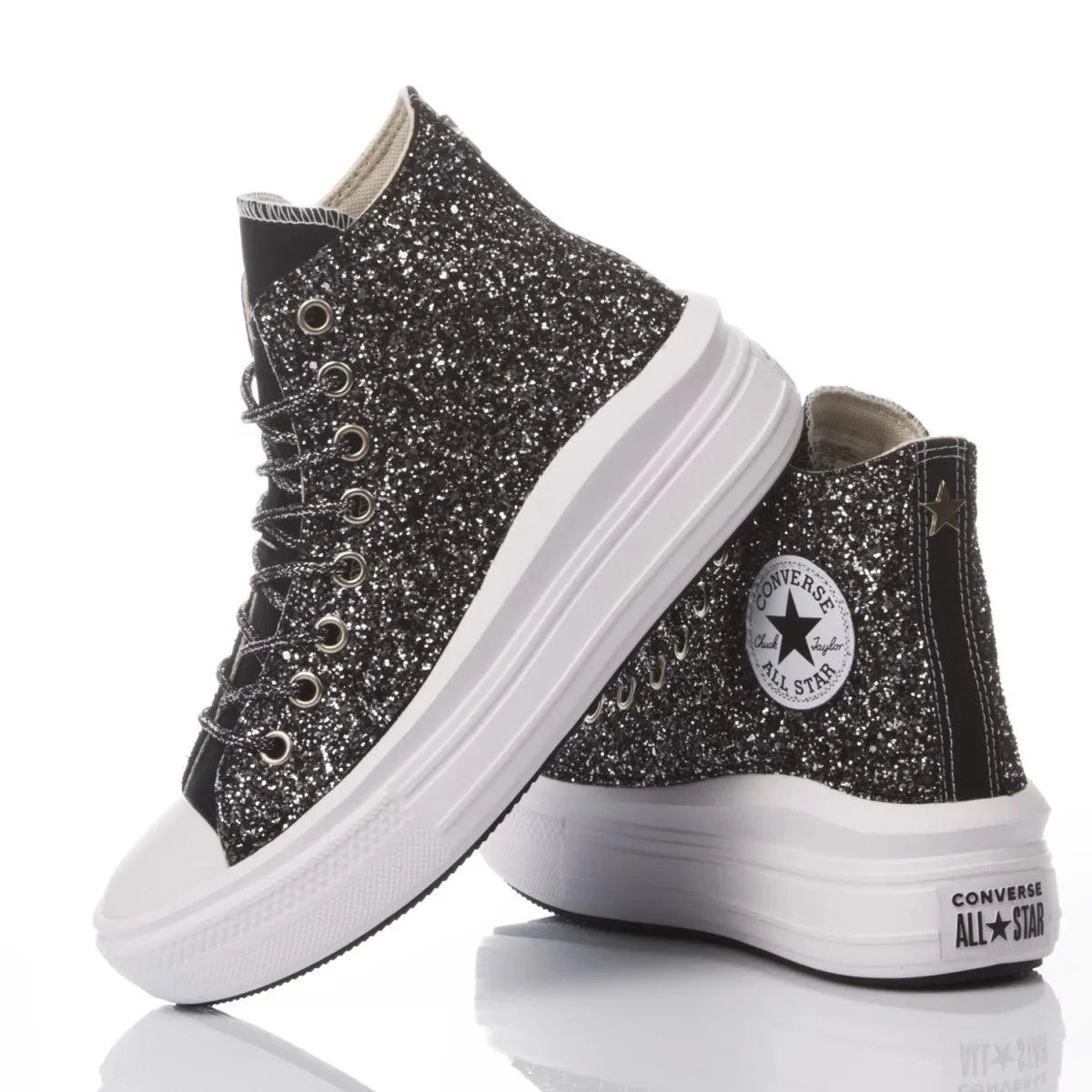 Converse Move Glitter Black