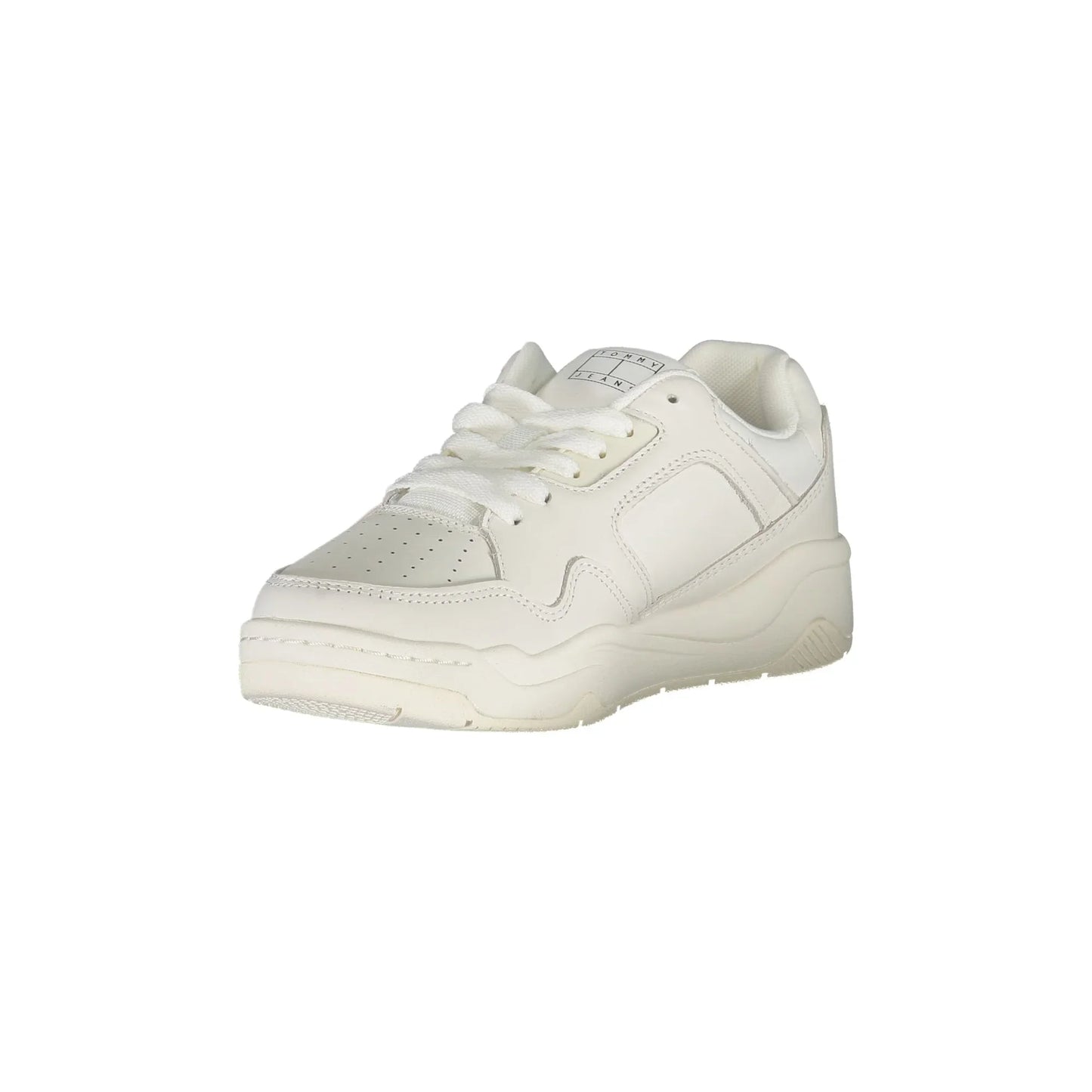 TOMMY HILFIGER Calzatura Sportiva Donna Bianca con Dettagli a Contrasto