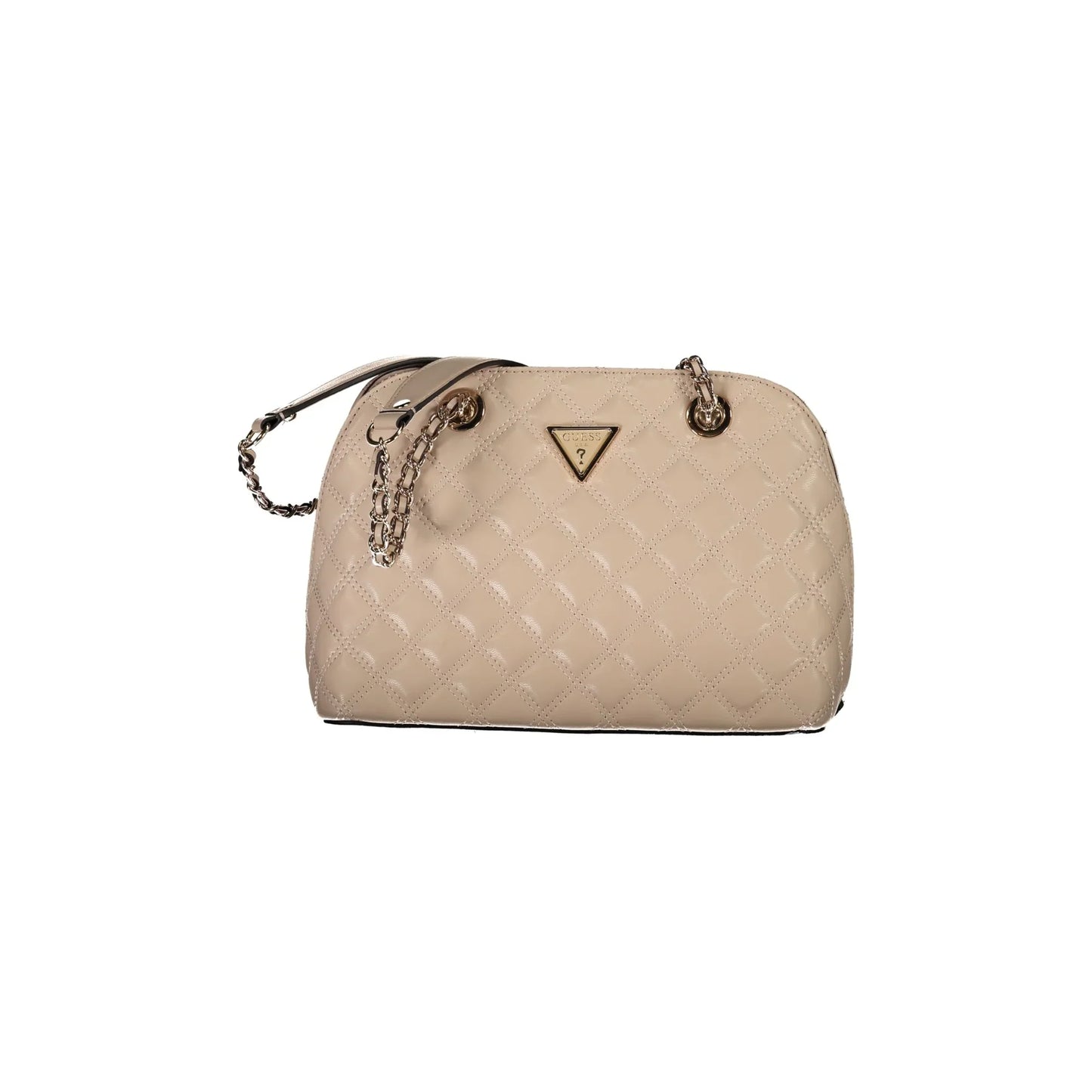 GUESS JEANS Borsa Donna GIULLY Beige con Manici in Catena