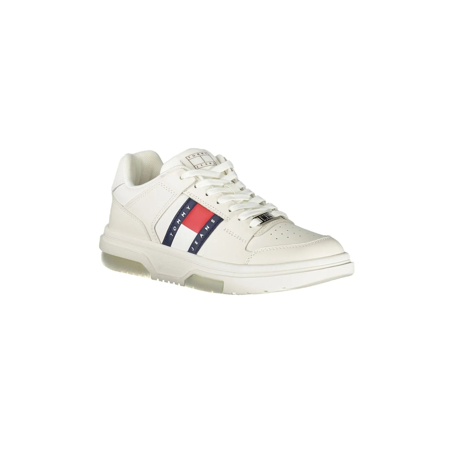 TOMMY HILFIGER Calzatura Sportiva Donna Bianca con Dettagli a Contrasto