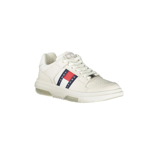 TOMMY HILFIGER Calzatura Sportiva Donna Bianca con Dettagli a Contrasto