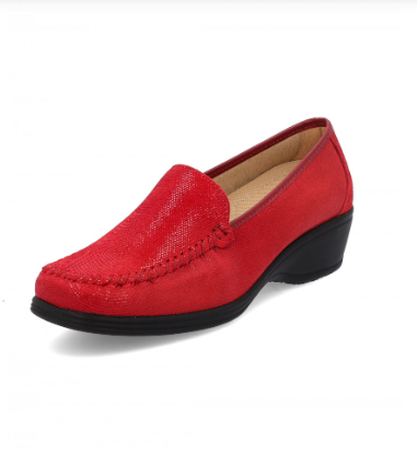 Mocassino donna Stiledivita 2377 rosso