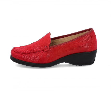 Mocassino donna Stiledivita 2377 rosso