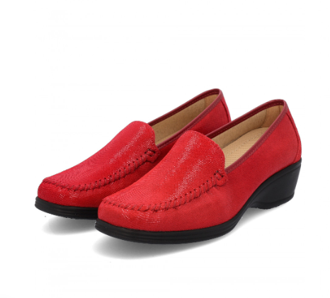 Mocassino donna Stiledivita 2377 rosso