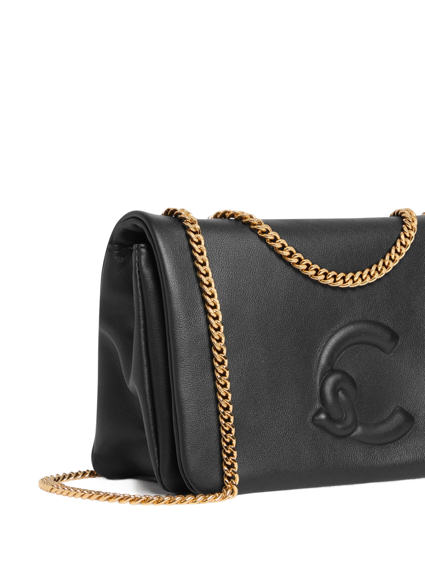 COCCINELLE Borsa Donna a Spalla Nera, In Vera Pelle, Dulse