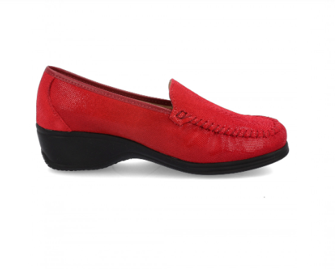 Mocassino donna Stiledivita 2377 rosso