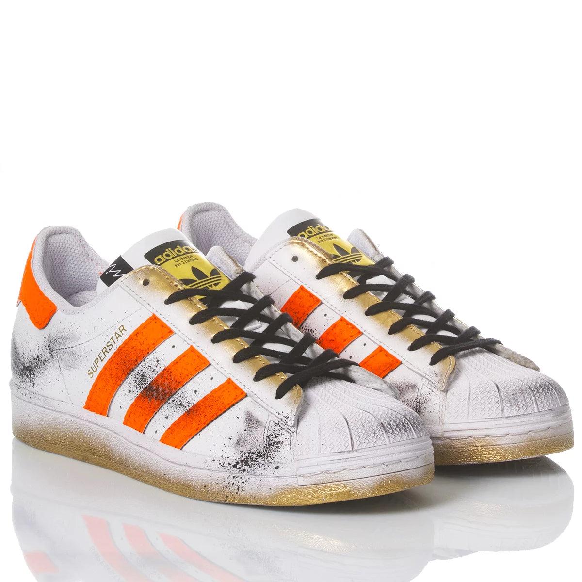 Adidas Superstar Orange Boost