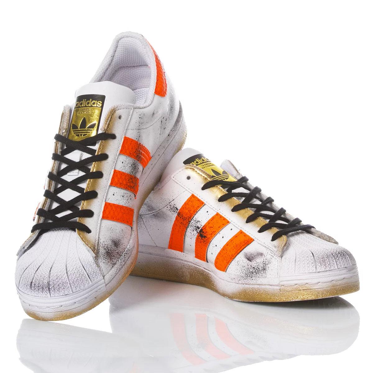 Adidas Superstar Orange Boost