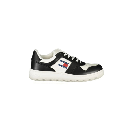 TOMMY HILFIGER Scarpe Sneakers Donna Bianche con Plantare Removibile