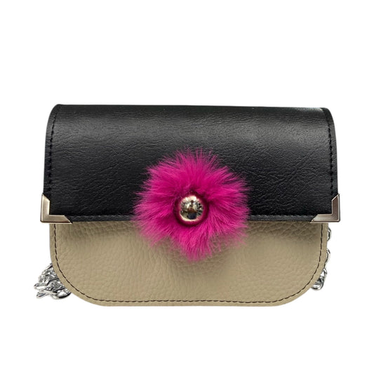 Chicca Mini Fucsia Bloom - Messenger Bag con tracolla