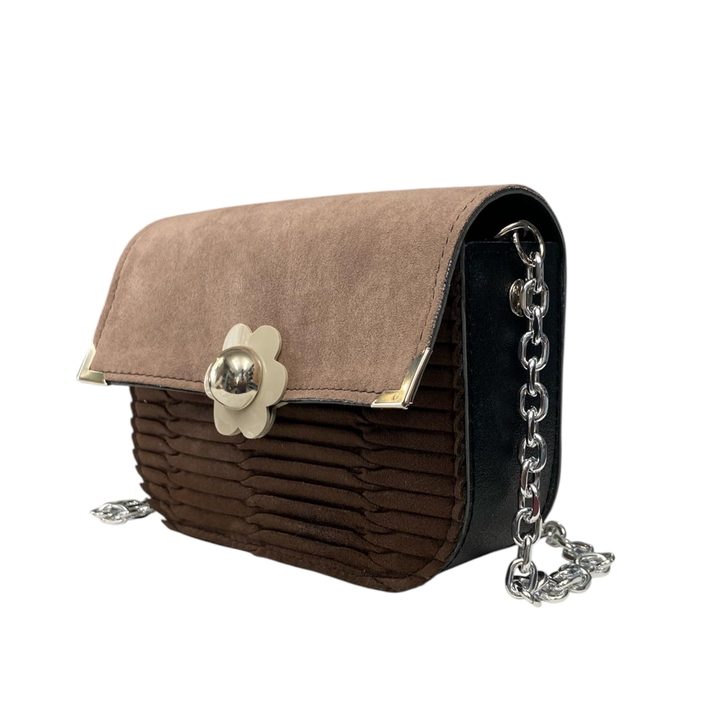 Chicca Mini Caffè Latte - Messenger Bag con tracolla