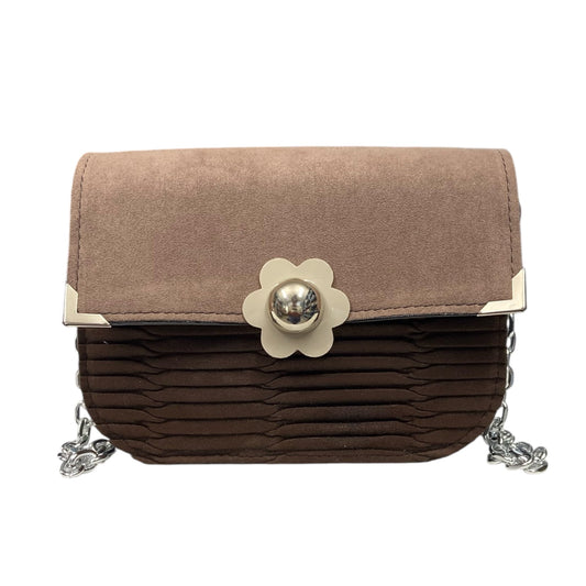 Chicca Mini Caffè Latte - Messenger Bag con tracolla