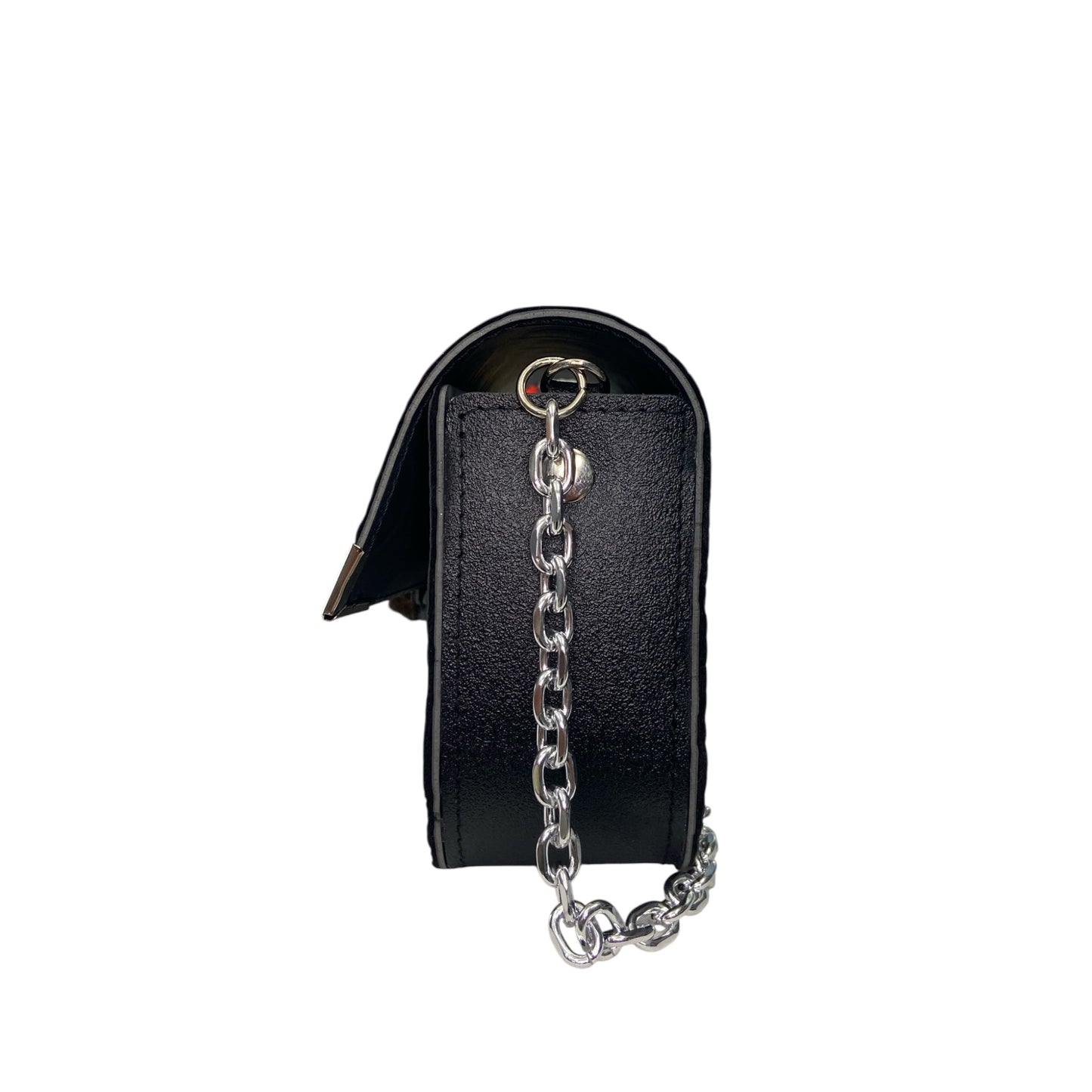 Chicca Mini Cocco Nero - Messenger Bag con tracolla