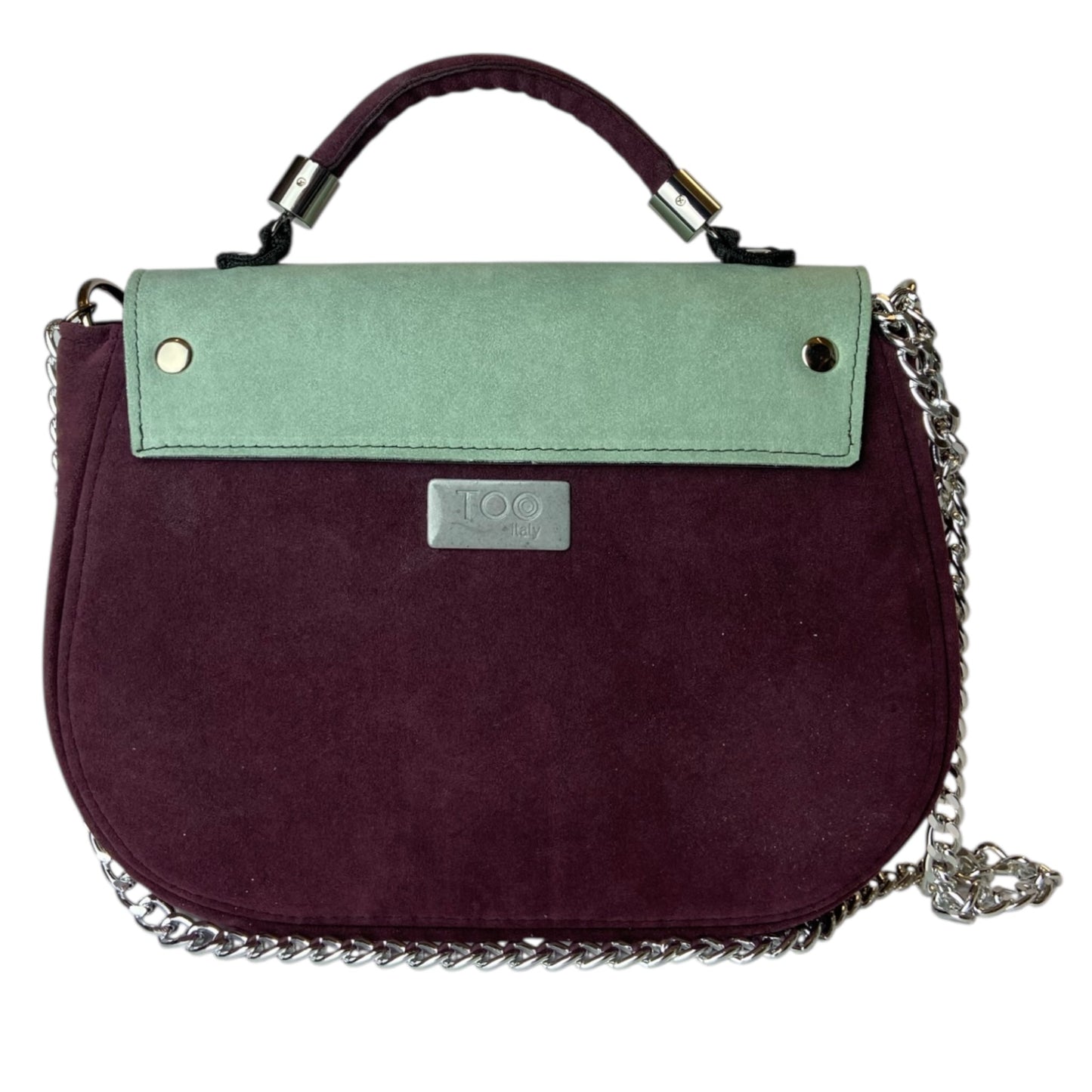 Everyday Mint & Bordeaux - Borsa donna a mano e tracolla