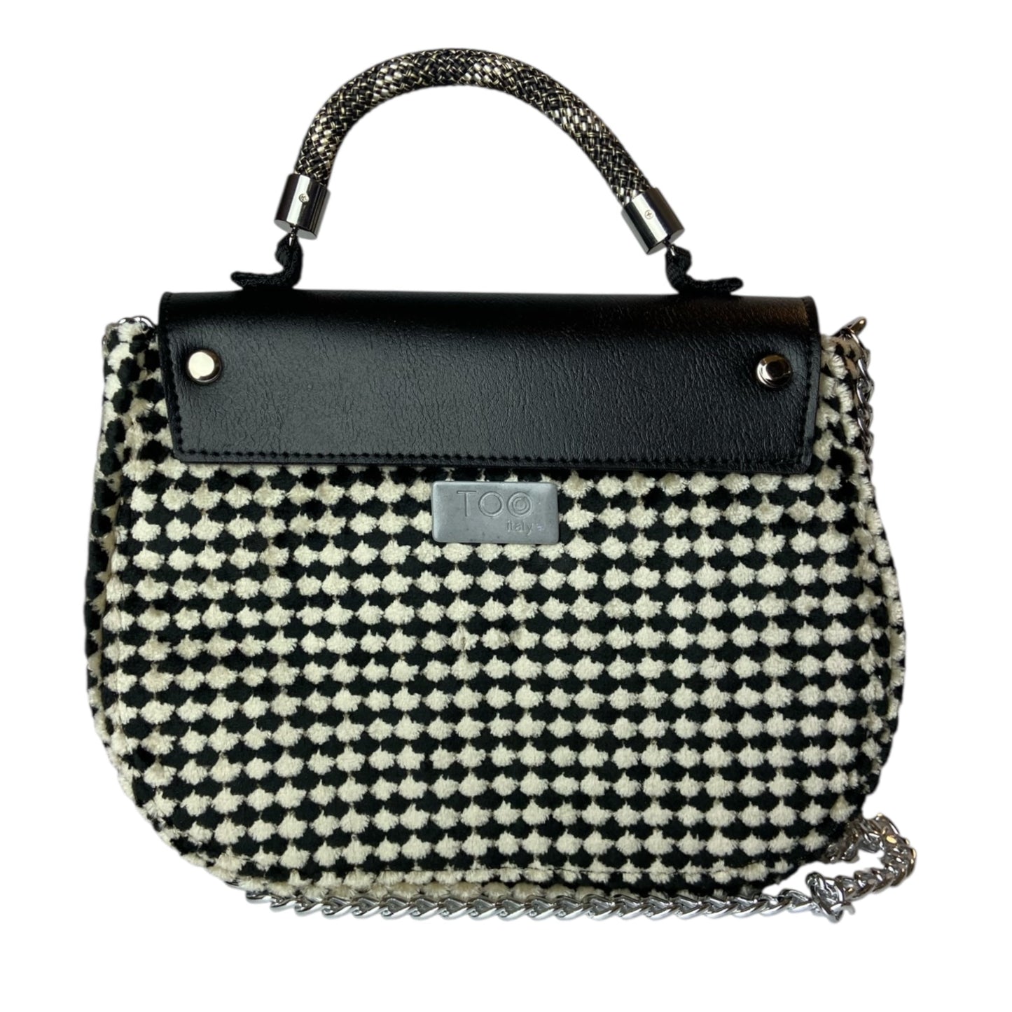 Everyday Optical Black - Borsa donna a mano e tracolla