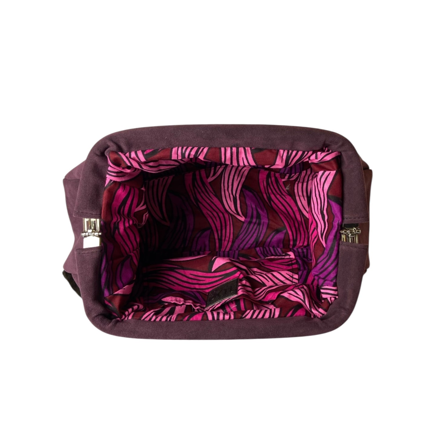 Fluffy Bordeaux Noir - Pouch donna