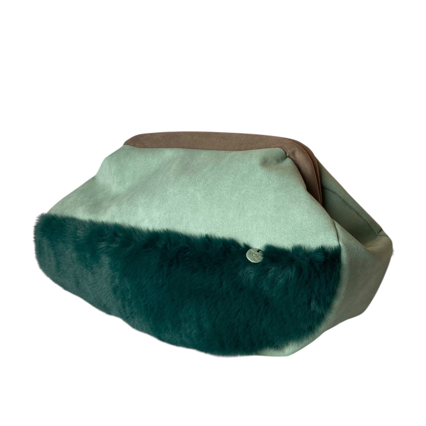 Fluffy Green Mint - Pouch donna