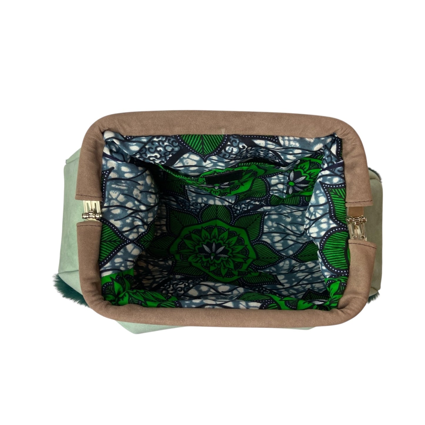 Fluffy Green Mint - Pouch donna