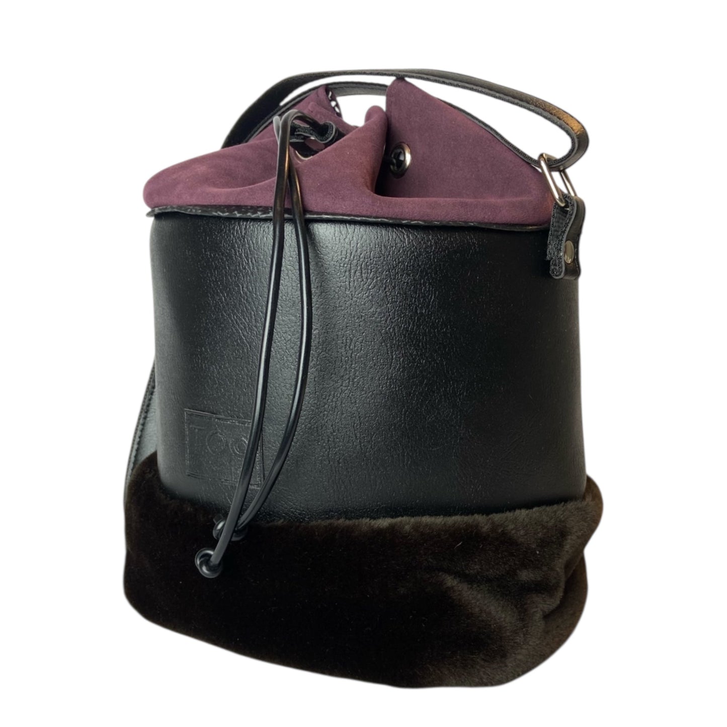 Secchiello Noir Bordeaux - Borsa donna a tracolla