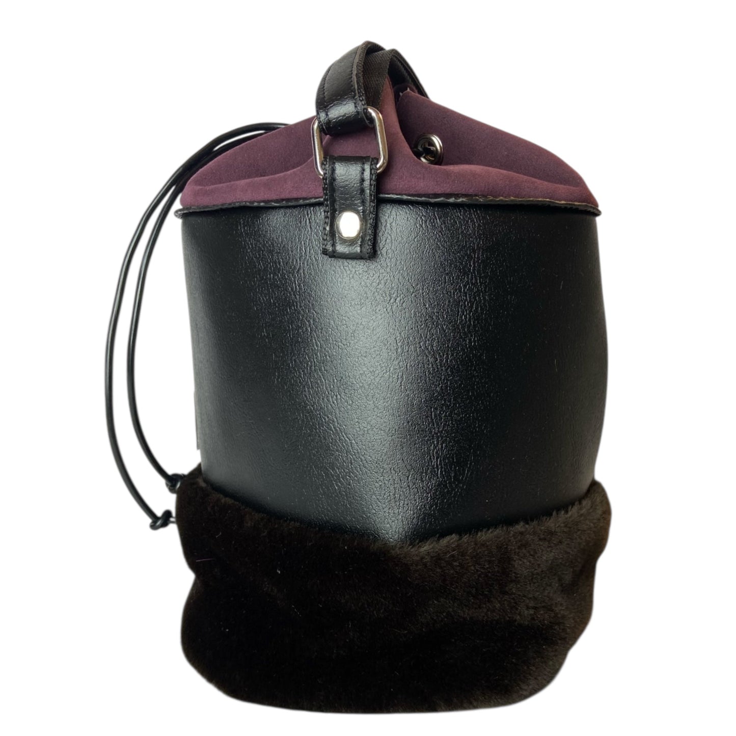 Secchiello Noir Bordeaux - Borsa donna a tracolla