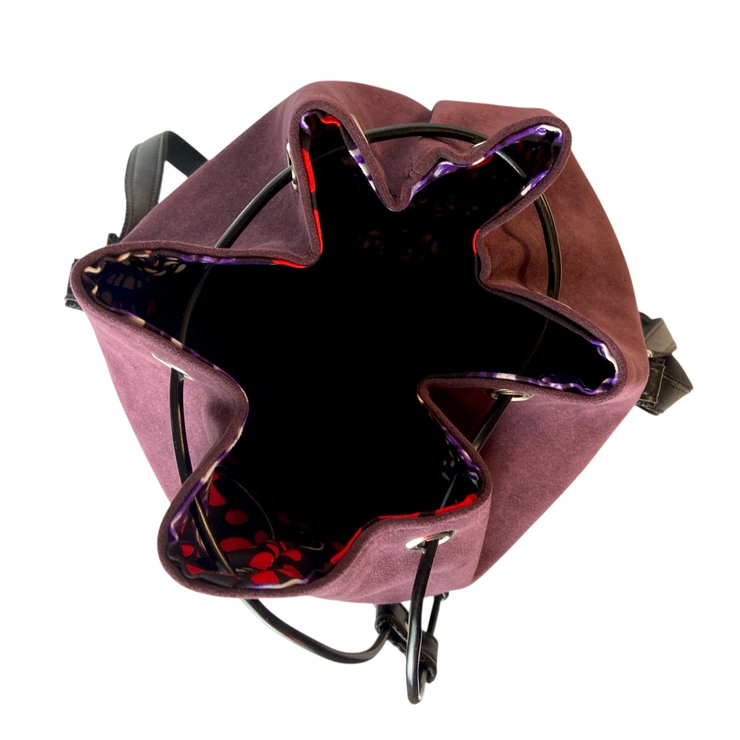 Secchiello Noir Bordeaux - Borsa donna a tracolla