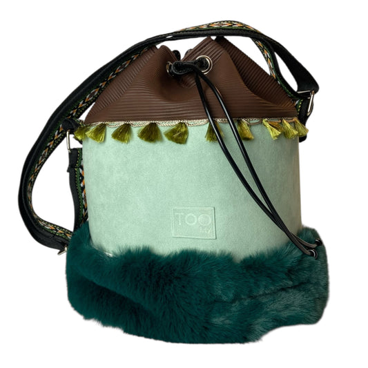 Secchiello Green Forest - Borsa donna a tracolla