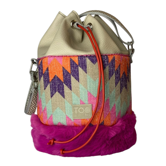 Secchiello Fucsia Pop - Borsa donna a tracolla