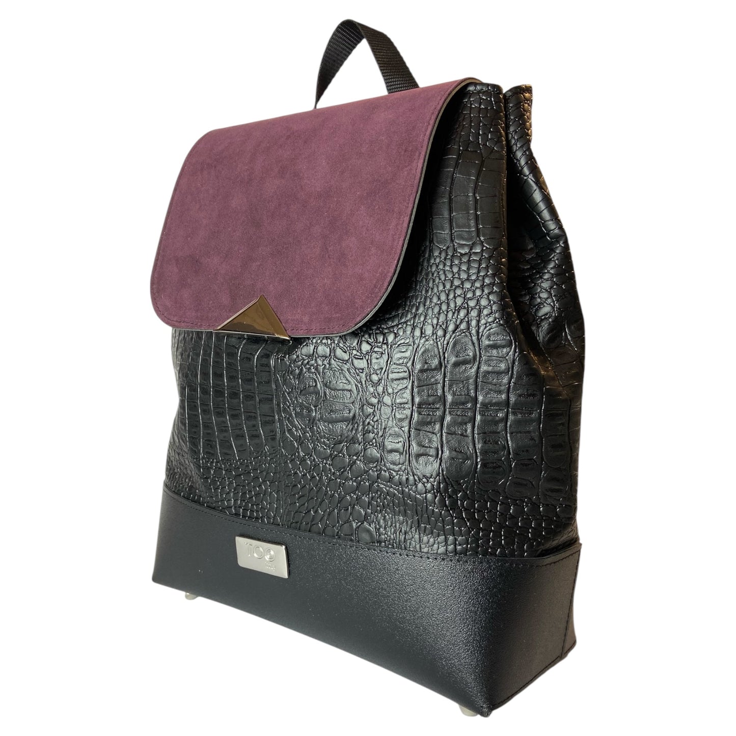 Tre Terzi Zaino Nero Cocco - Zaino donna