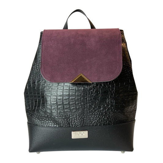 Tre Terzi Zaino Nero Cocco - Zaino donna