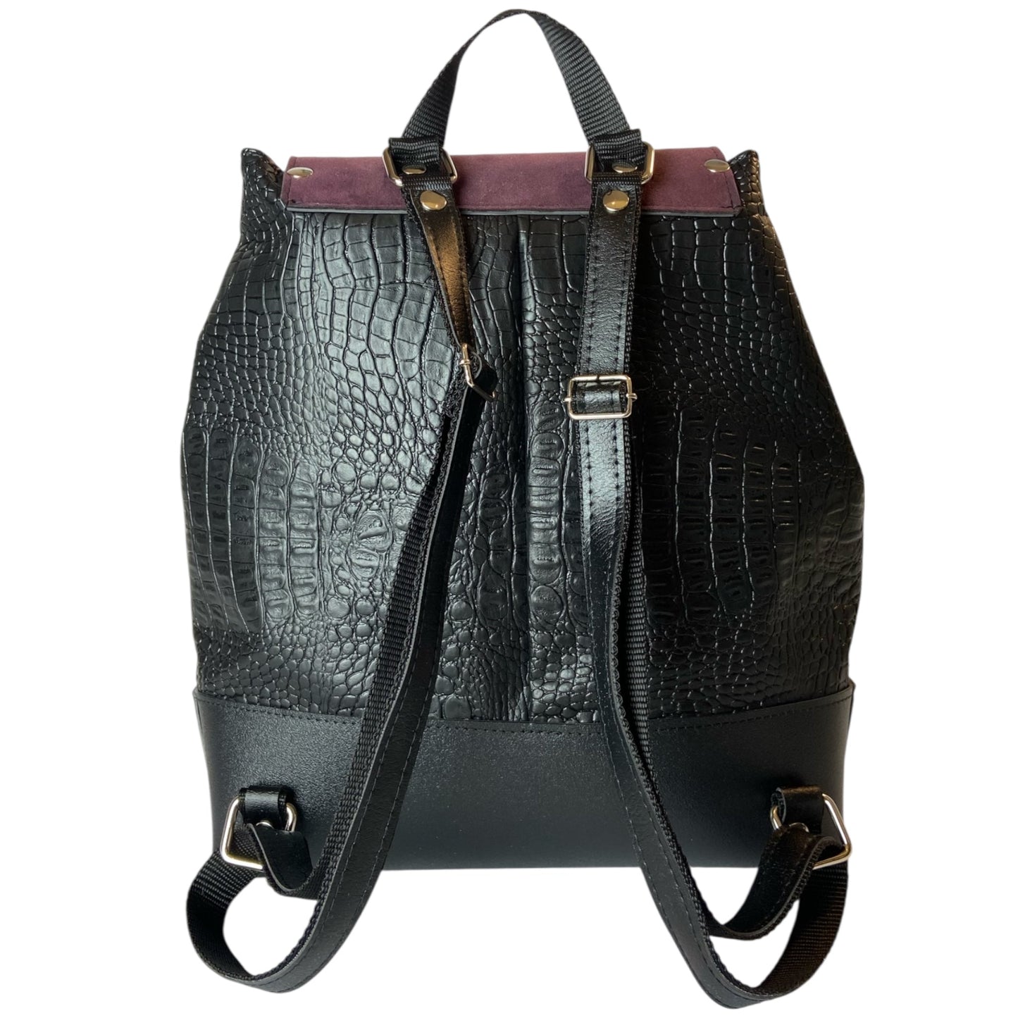 Tre Terzi Zaino Nero Cocco - Zaino donna