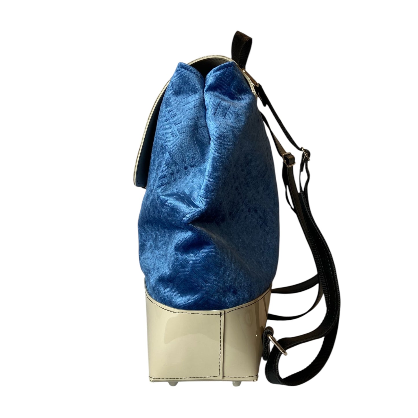 Tre Terzi Zaino Blu & Beige - Zaino donna