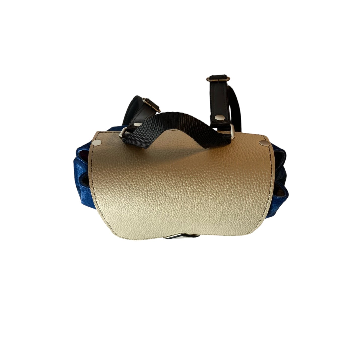 Tre Terzi Zaino Blu & Beige - Zaino donna