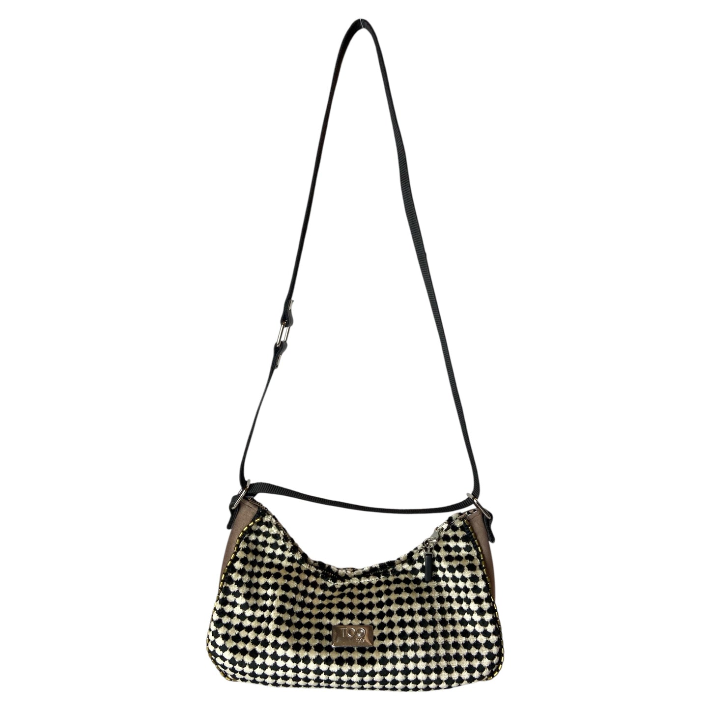 Vivienne Optical Black - Borsa donna a spalla