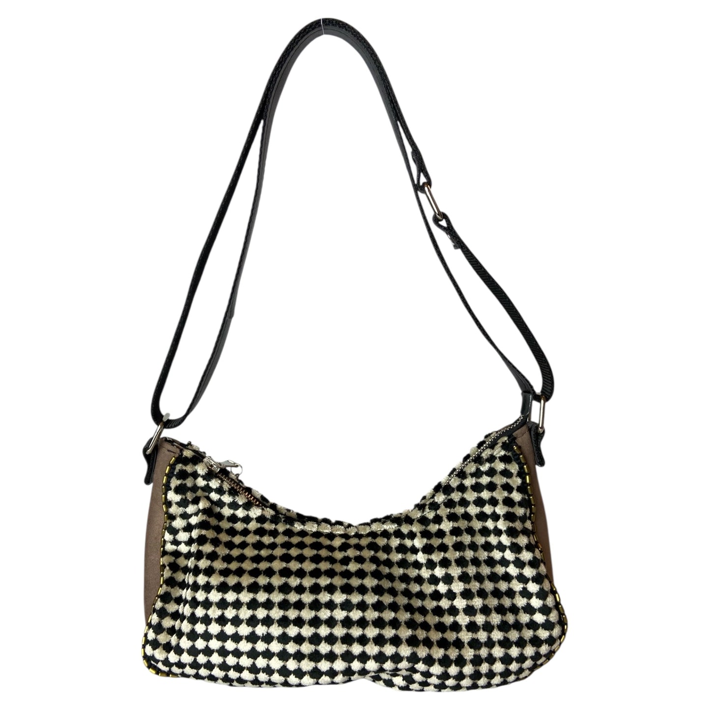 Vivienne Optical Black - Borsa donna a spalla