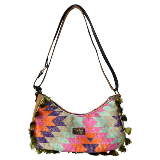 Vivienne Geometrica Multicolor - Borsa donna a spalla