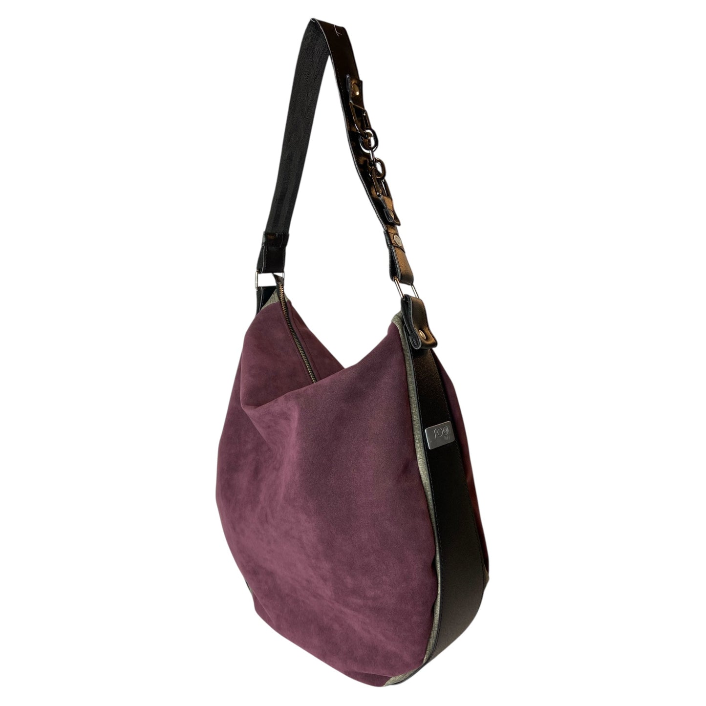 Hobo Trapezio Prugna - Borsa donna a spalla