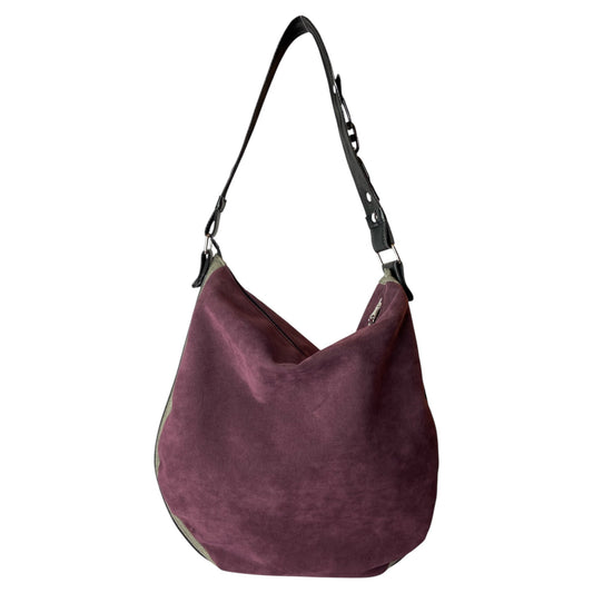 Hobo Trapezio Prugna - Borsa donna a spalla