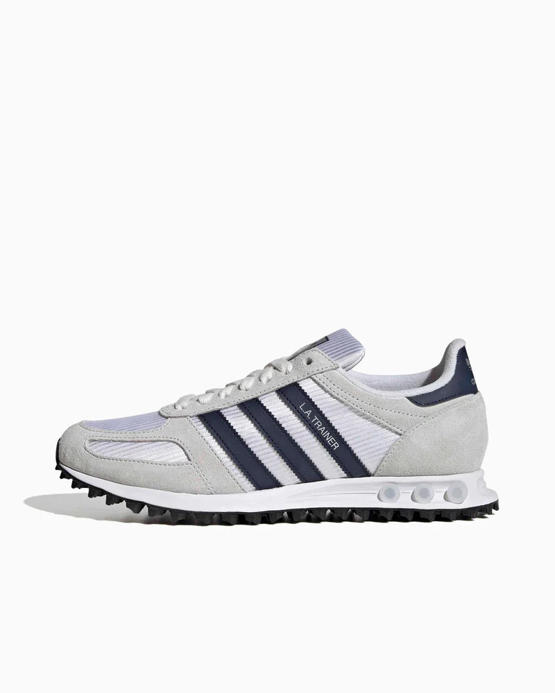 Adidas Originals LA Trainer OG Sneakers Uomo Bianche Suede Mesh - KJ4389