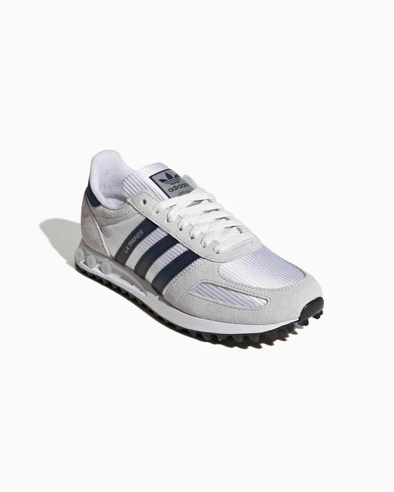 Adidas Originals LA Trainer OG Sneakers Uomo Bianche Suede Mesh - KJ4389