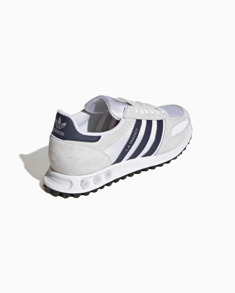 Adidas Originals LA Trainer OG Sneakers Uomo Bianche Suede Mesh - KJ4389