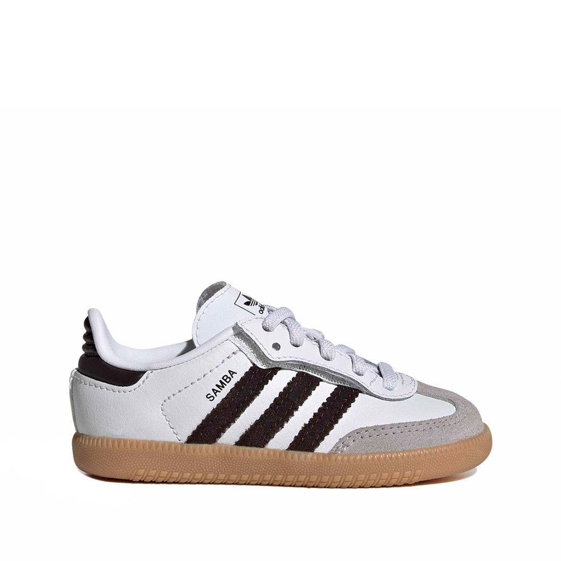 Adidas Originals Samba OG CF EL I Sneakers Lifestyle Bambino Bianco Cioccolato - JQ2030