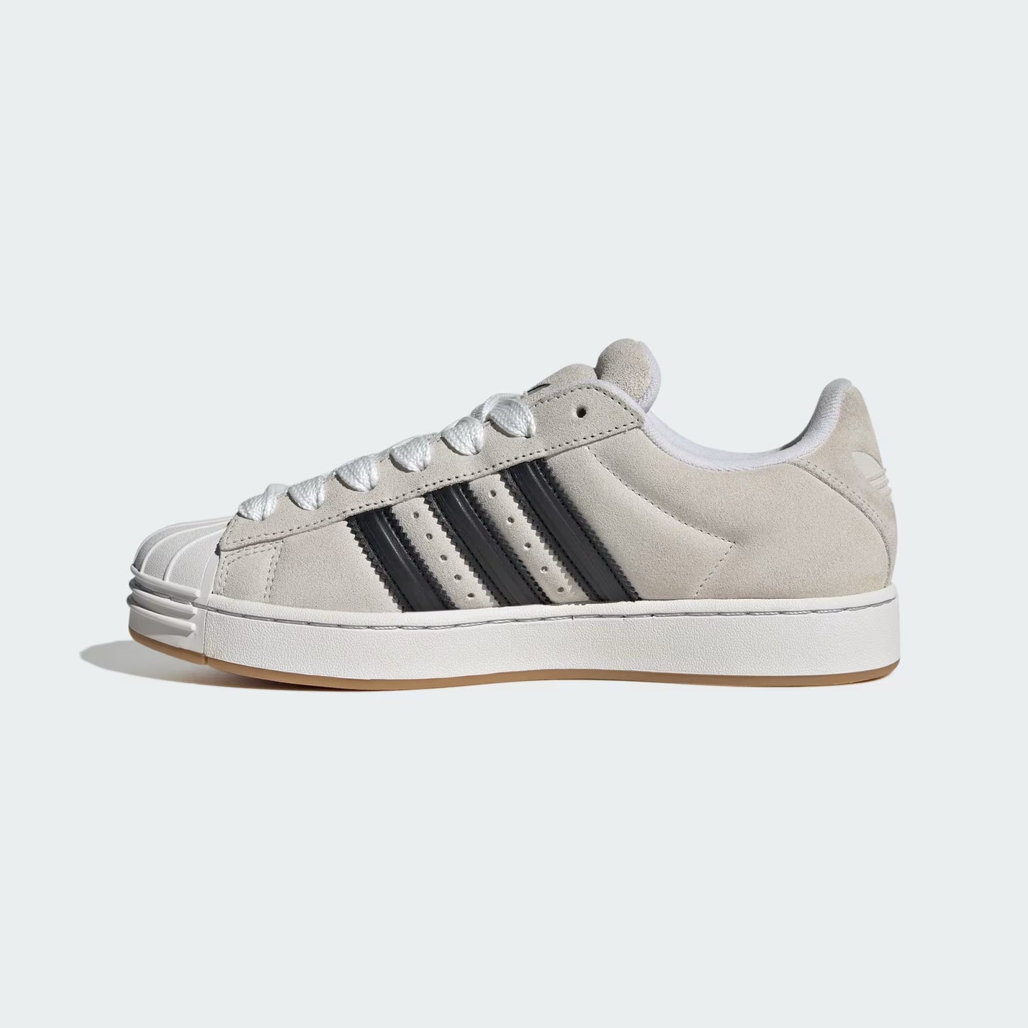 Adidas Originals Superstar ST Sneakers Uomo Bianche Punta Conchiglia Pelle Scamosciata - KI3511