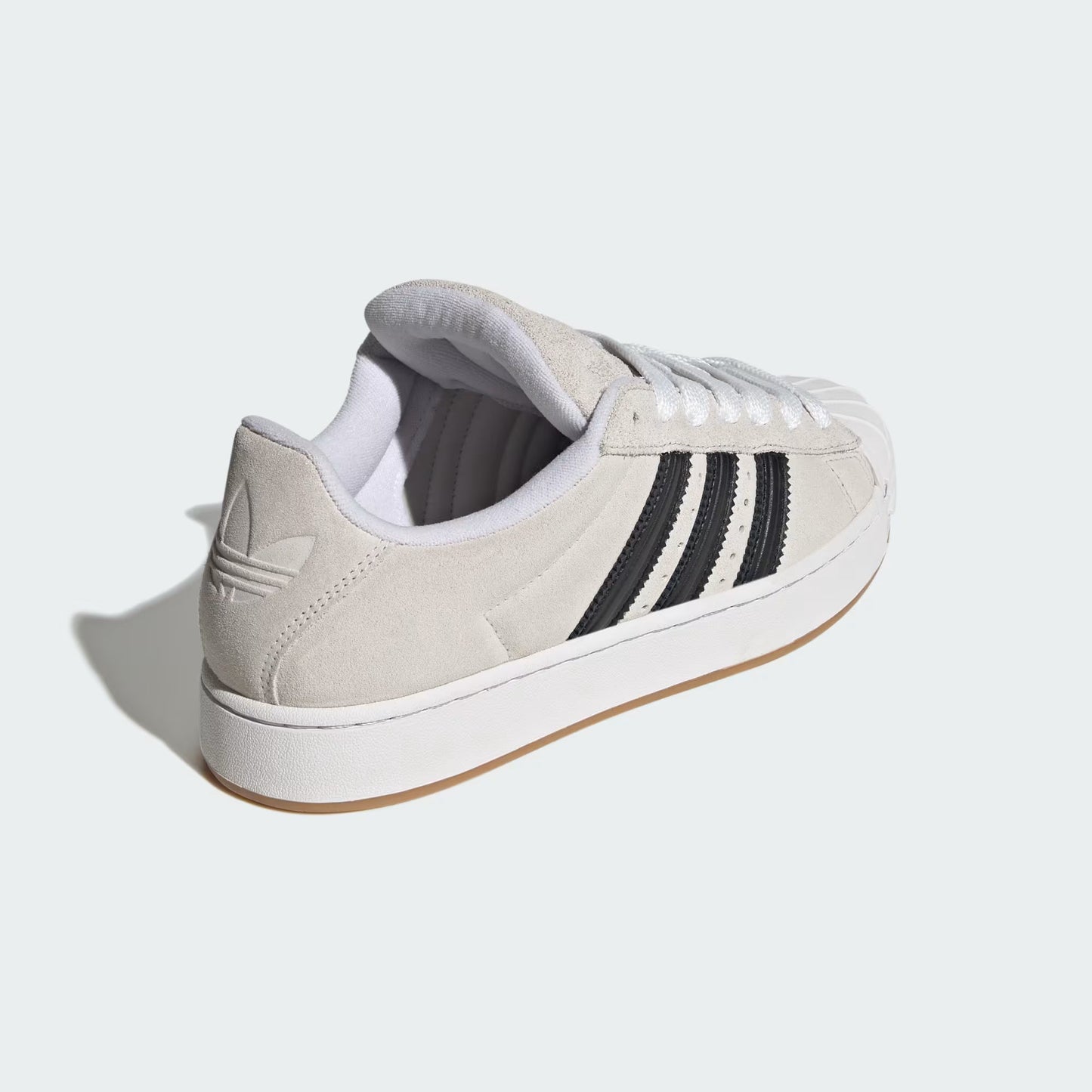 Adidas Originals Superstar ST Sneakers Uomo Bianche Punta Conchiglia Pelle Scamosciata - KI3511