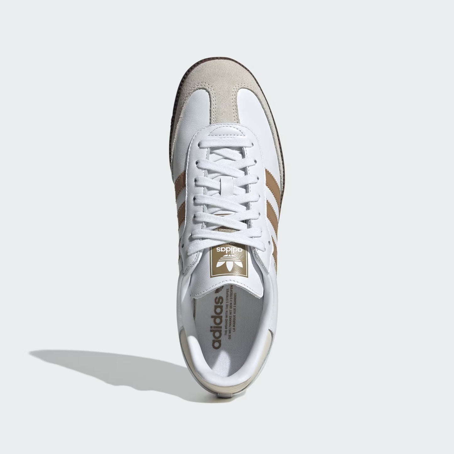 Adidas Originals scarpa sneakers da uomo Samba OG JR0912 bianco