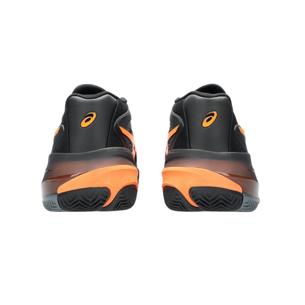 Asics Gel-Resolution X Clay Scarpe Tennis Uomo Terra Battuta Nero Arancio - 1041A485-001
