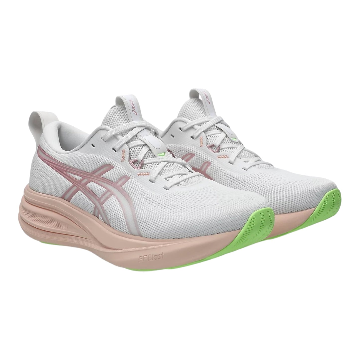 Asics Gel Pulse 17 Scarpe Running Donna Bianca Rosa - 1012B930-100