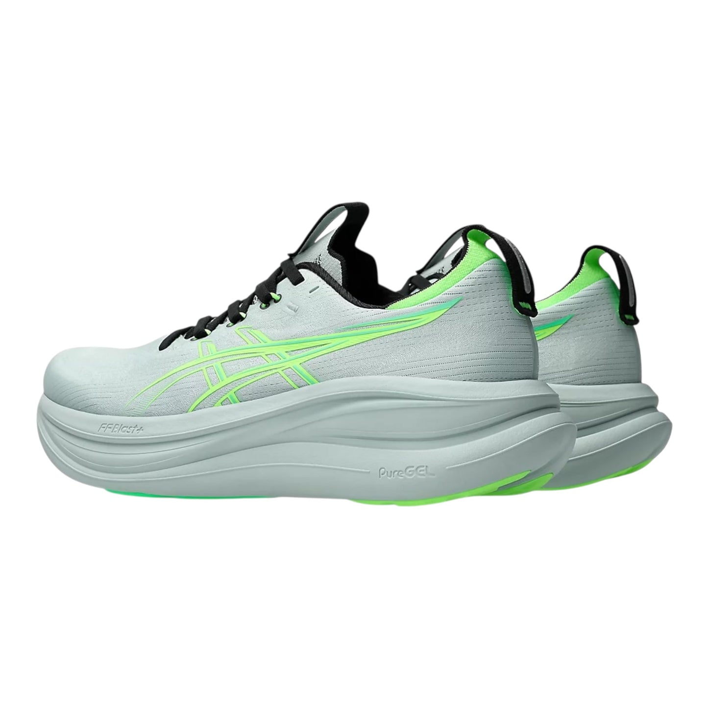 Asics Gel-Nimbus 28 1011C127-400 Scarpe Running Uomo Muschio Verde