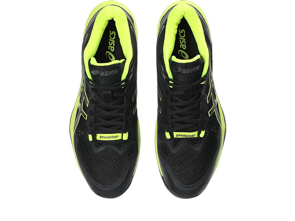 Asics Sky Elite FF MT 1051A065-004 Scarpe Pallavolo Uomo Nero Giallo Fluo