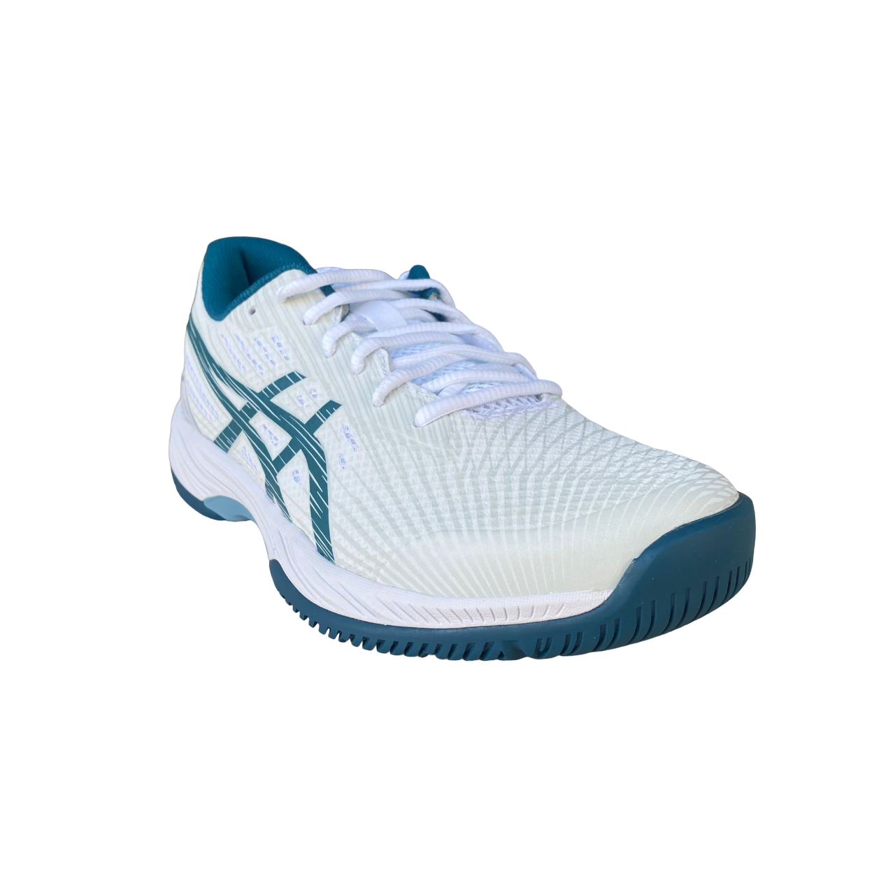 Asics Gel Game 9 1041A337-102 Scarpe Tennis Uomo Bianco Alzavola